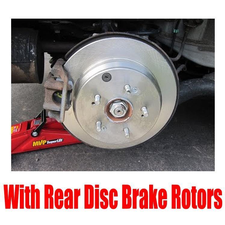 Disc Brake Rotors & Brake Pads for Honda Civic EX Model 2015 With Rear