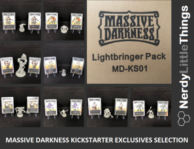 CMON - Massive Darkness - Kickstarter Exclusives - Lightbringer Pack - Selection