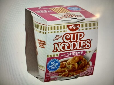 Nissin The Original Top Ramen Shrimp Flavor Cup Of Noodles 2 25 Oz 12 Count Ebay Nissin The Original Top Ramen Shrimp Flavor Cup Of Noodles 2 25 Oz 12 Count Ebay