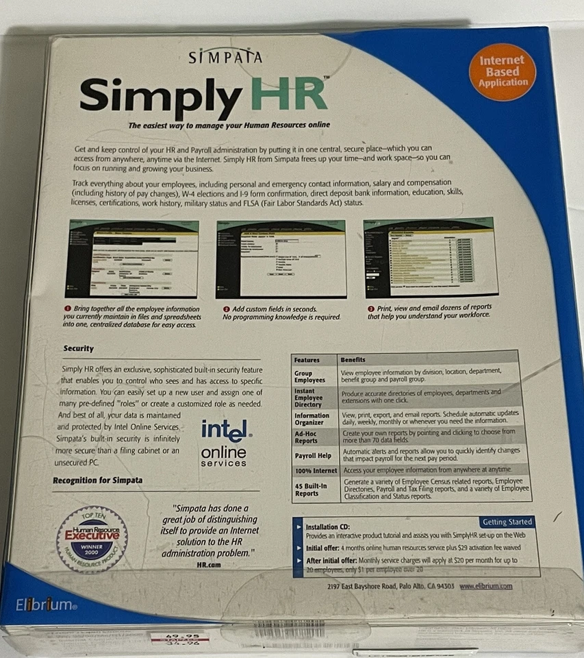 Elibrium Simpata Human Resources Software- Human Resource Management NOS - Image 2 of 2