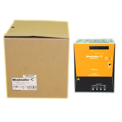 New WEIDMÜLLER PRO ECO3 480W 24V 20A 1469550000