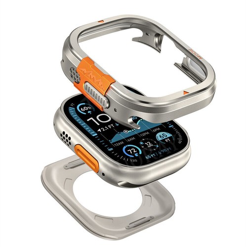 Metal Alloy Case Cover for Apple IWatch Ultra 49mm Series 10 46mm Bumper Frame - Zdjęcie 12 z 27