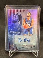 2022 Panini Chronicles Draft Picks Illusions Rookie Signs Pink Davion Mintz Auto