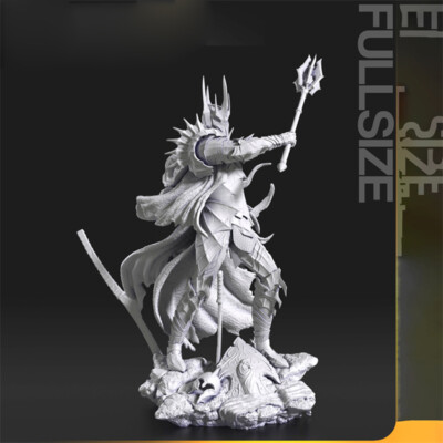 Sauron 3D print figure 1/8 31cm Model Kit Unpainted Unassembled GK