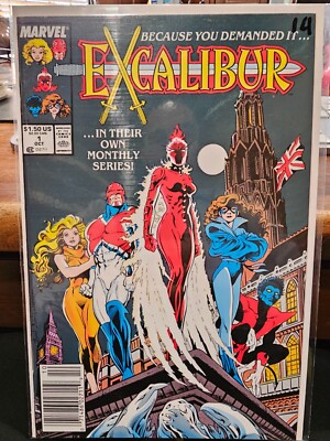 Excalibur #1 (Marvel Comics October 1988) Newsstand