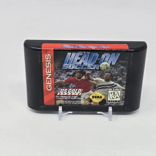 Head-On Soccer (Sega Genesis) Cartridge
