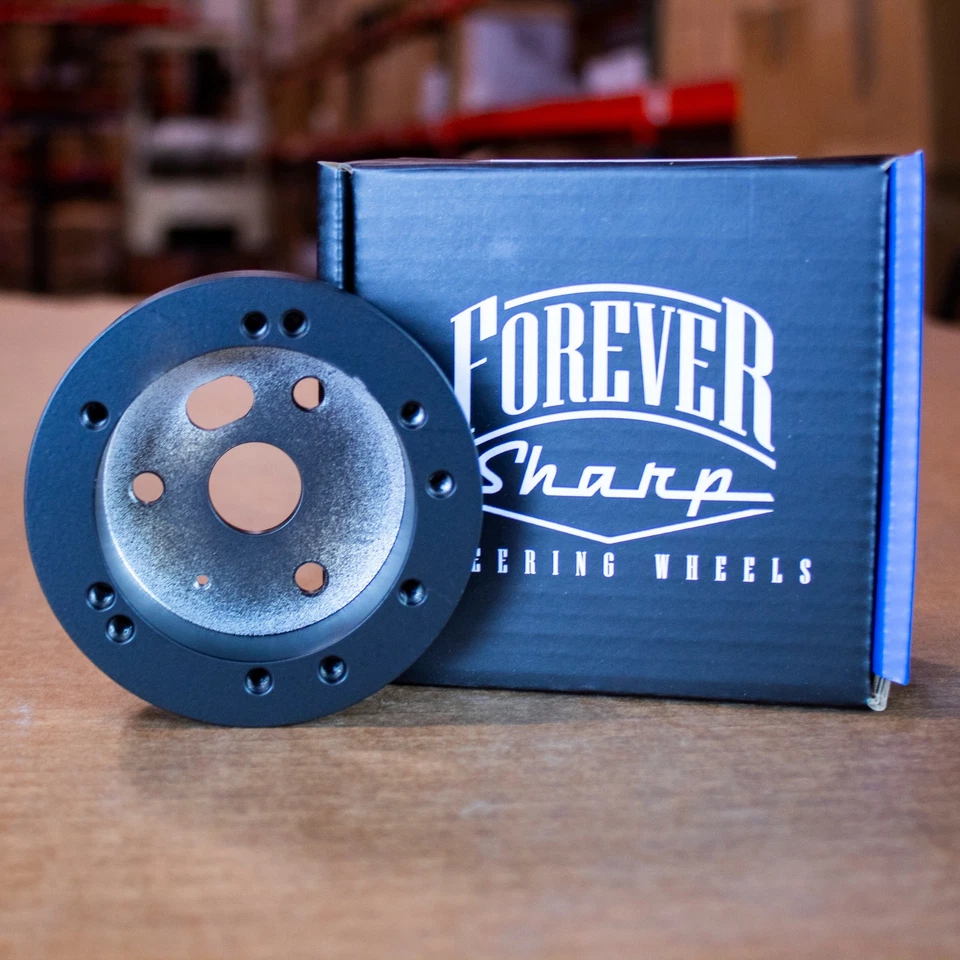 5 & 6 Hole Steering Wheel Black Hub Adapter ( Flaming River, Ididit, GM, Chevy) - Image 3 of 3