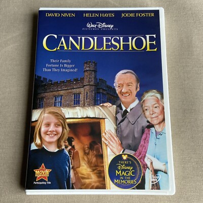 フクロウガスム　DVD Walt Disney: Candleshoe (DVD 1977) Comedy David Niven Helen Hayes