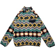 Patagonia Lightweight Synchilla Snap-T Pullover Timber Twist Women  s Small