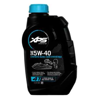 BRP 779434 XPS Marine 5W40 4T Synthenic Blend Oil 1 Quart 32 oz.