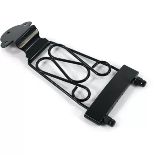 WD Deluxe BLACK Tailpiece fits Archtop Guitar ES175, ES335 w screws