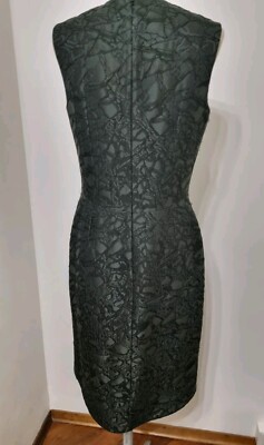 Auth BALENCIAGA Dark Green Matelass Dress sz. 40 FR Fits 42 IT / 4-6 US |  eBay