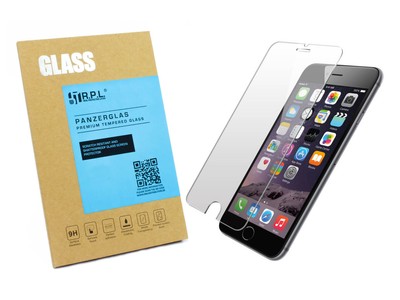 Iphone 6s Plus 6 Pelicula Protectora De Pantalla De 9h De Vidrio De Seguridad Templado Real Mate Ebay