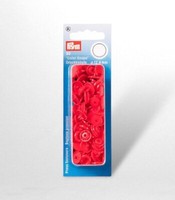 Prym 30 ´Color Snaps` DruckknöPfe Ø12,4Mm, Fb Hellrot (393101); 1 StüCk