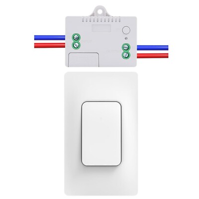 Self Powered Wireless Light Switch Kit Remote Light Switches Wireless No Wiri...