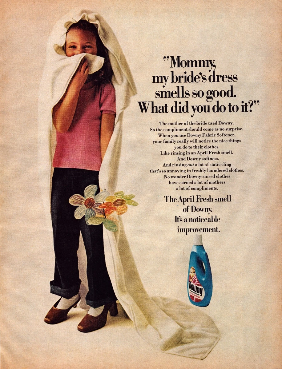 Downy Fabric Softener Advertisement