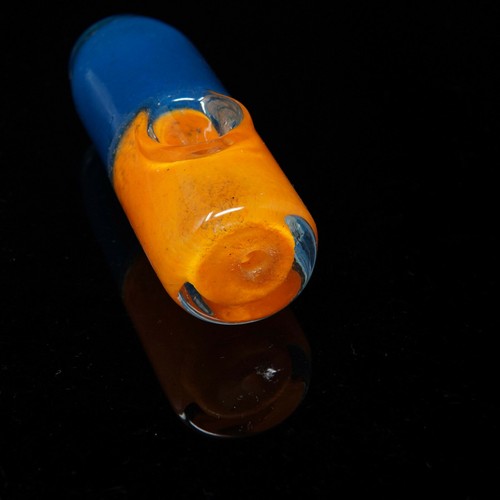 3.5 inch Handmade Thick Colorful Perfect Capsule Pill Smoking Bowl Glass Pipes - Picture 16 of 22