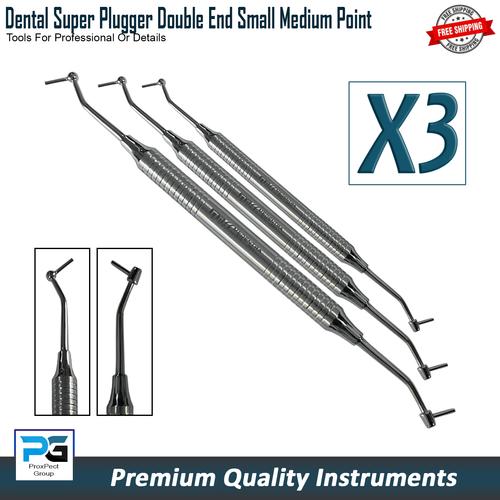 Instrumentos clínicos de doble extremo compuesto de relleno de súper tapón de amalgama dental - Imagen 7 de 10