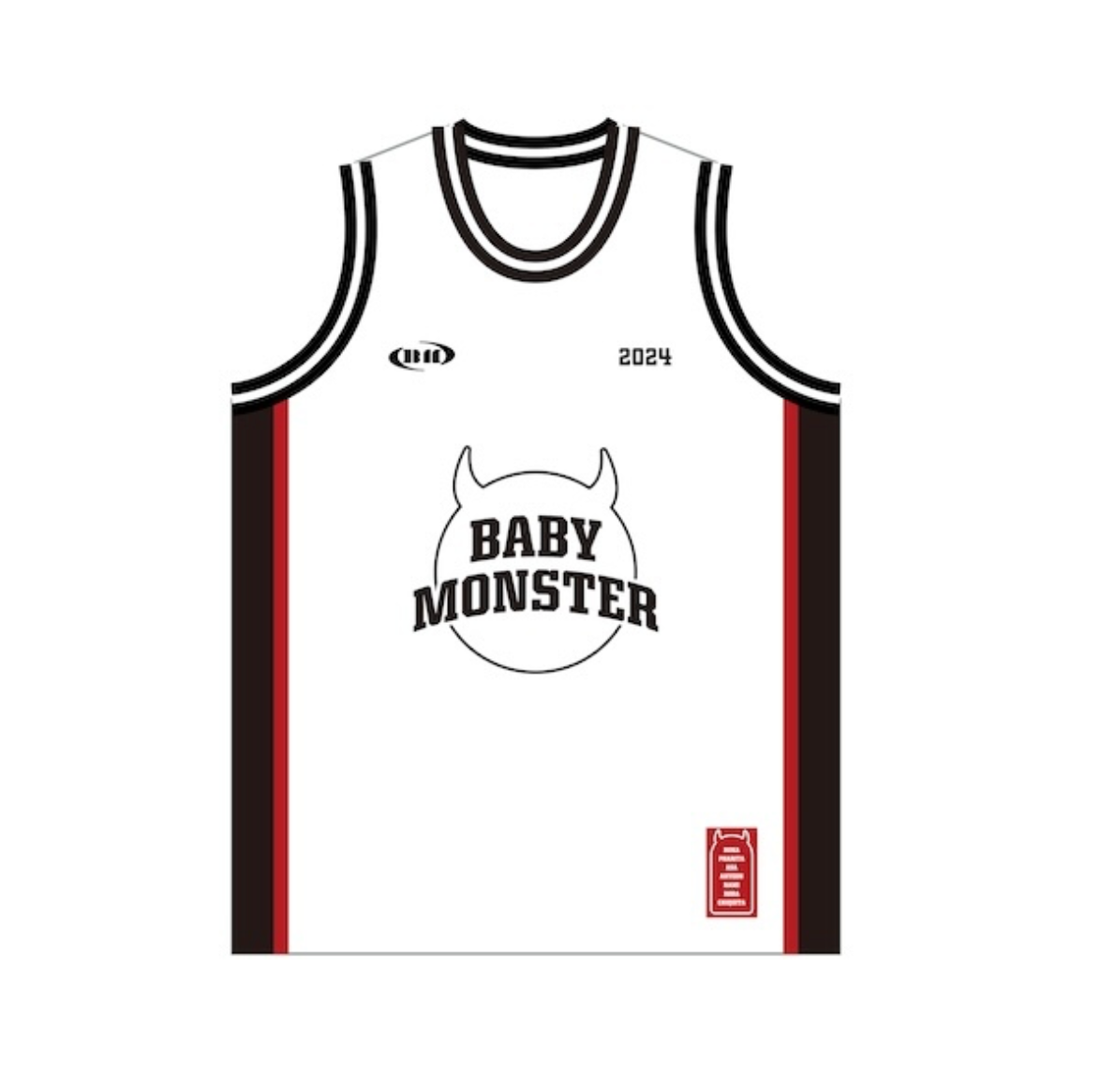 BABYMONSTER Official MD 24SUMMER Uniform White ver. S Size