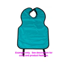 LEAD FREE APRON WITH ATTACHED COLLAR - ADULT 24 x 26 MEDIUM BLUE VISIONARY