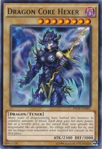 Dragon Core Hexer - INOV-EN001 - Rare - Unlimited Edition x3 - Near Mint