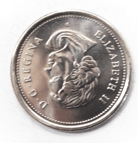 2004 Canada 25 Cents KM# 510 Red Poppy Maple - Picture 2 of 2