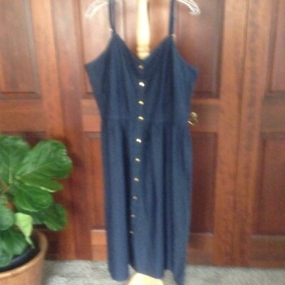 speed control denim dress Speed Control New York Plus Size Light Chambray Denim Ruffle Collar Dress