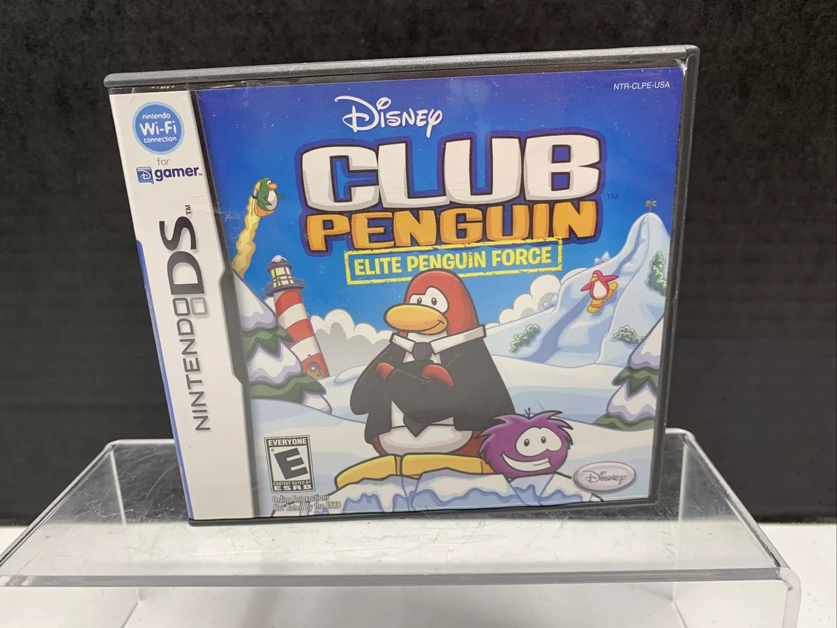 Nintendo Ds Club Penguin Elite Penguin Force Game With Case And Booklet