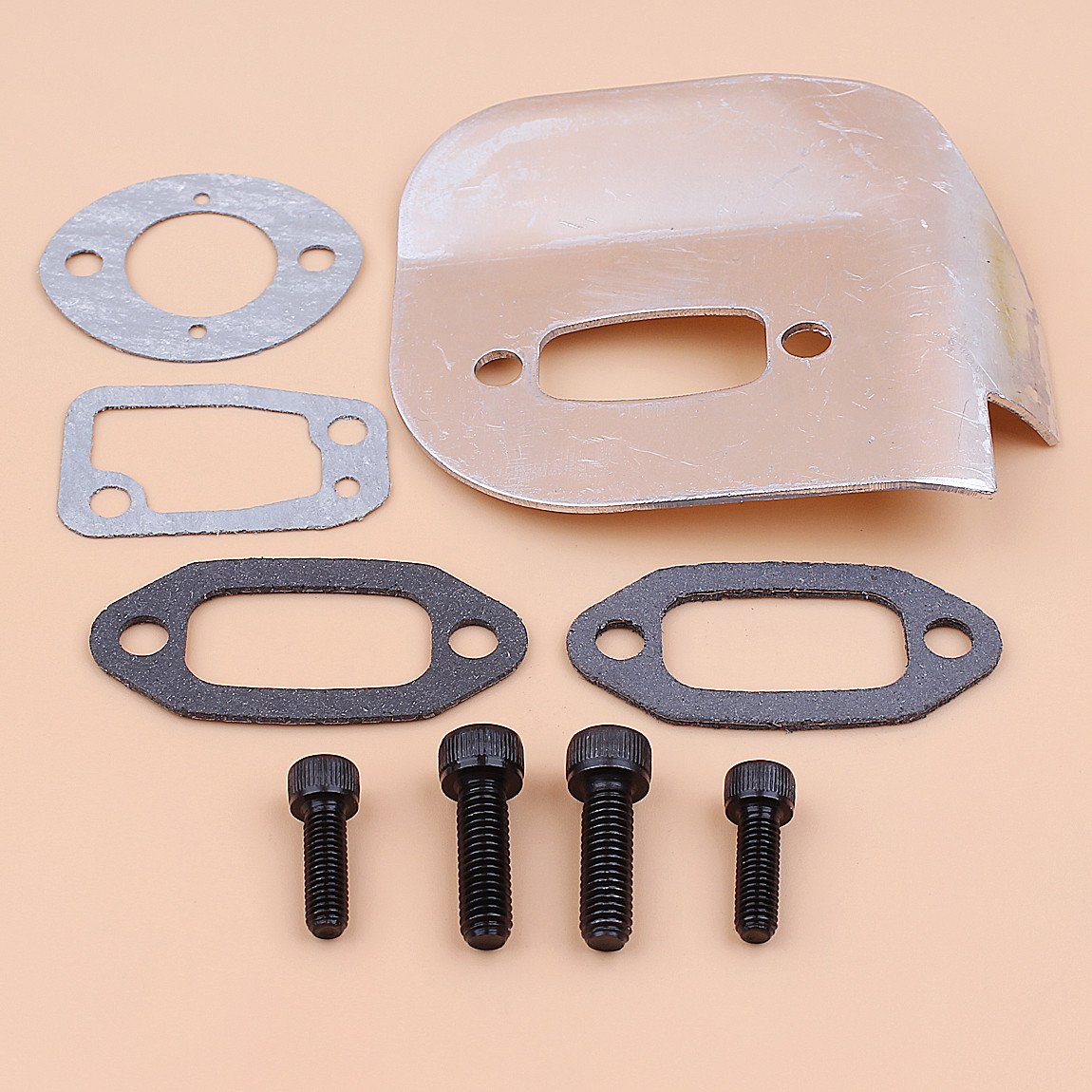 10 Pz K Deflettore Silenziatore Di Scarico Per Husqvarna Ported 61 - Foto 10