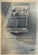 1964 Advertisement Chevy Chevelle Convertible