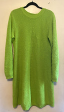 Victor Glemaud x Target Green Knit Dress w Long Sleeves, Knee Length, Size XL
