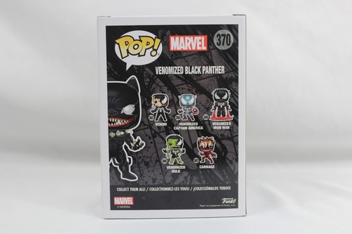 Pop! Vinyl Marvel Venomized Black Panther 370 - Picture 4 of 7