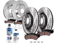 For 2019-2021 Volkswagen Jetta Brake Pad and Rotor Kit Detroit Axle 13623DJTX