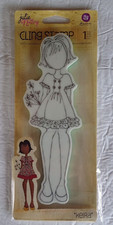 Julie Nutting Cling Stamp "Keira" Doll 910808