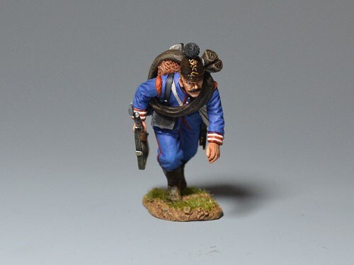 Chasseur Advancing, Chasseur à Pied, Franco-Prussian War, 1870-71--single figure - PFW-C6007