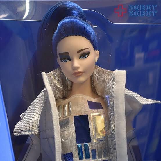 Rare Barbie GHT79 Star Wars R2-D2 Barbie Collector Doll 37cm