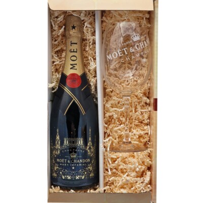 Moët & Chandon Brut Imperial French Art-de-Vivre 0,75L. 12% vol. Geschenkset!