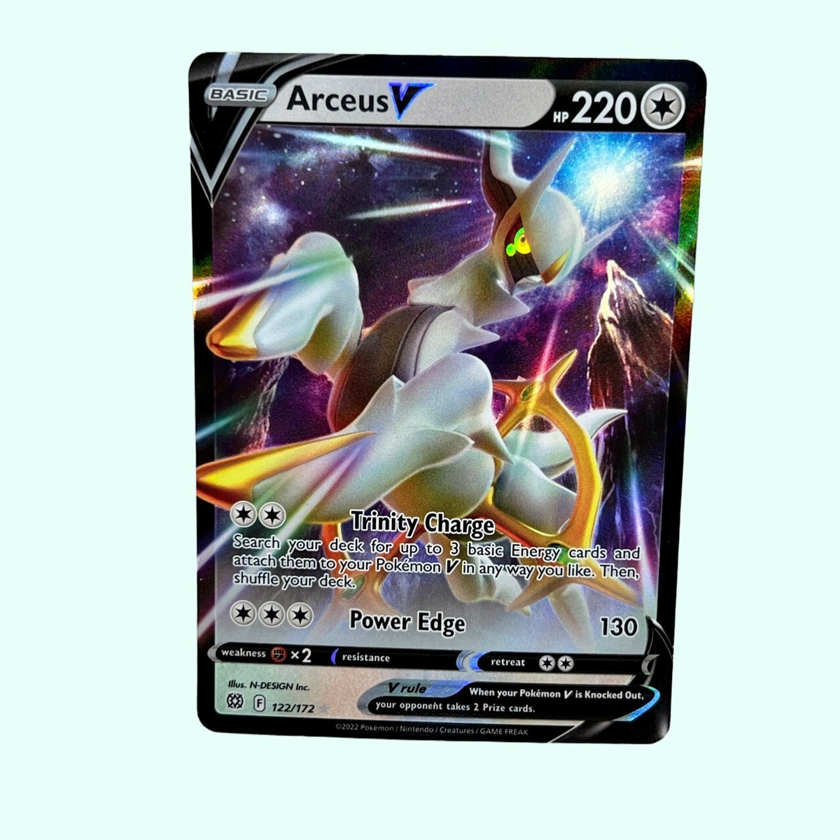 Arceus V pokemon card | eBay