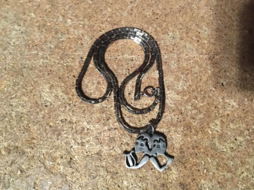 COLLANA CIONDOLO ZODIACO GEMINI METALLO VINTAGE / ERRATEWAY052