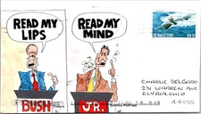 ACE Hand Painted 1990s - Bush - Mt Clemens, Mi - D265