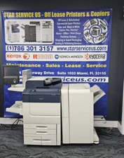 Xerox PrimeLink C9070 Color Production Printer 70 PPM Fiery, LCT, Booklet Maker