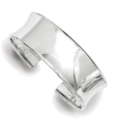 Sterlingsilber 20 mm Manschettenarmreif Armband