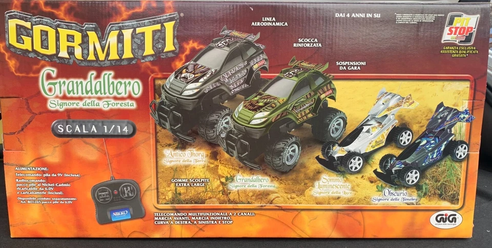 Macchina Radiocomandata Gormiti Grandalbero Gig Nikko 1/14 Verde - Immagine 3 di 3