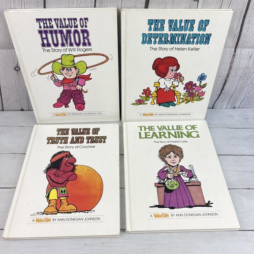 Lot Of 7 The Value Of... Value Tales Hardcover Books For Kids Learning - Picture 2 of 9