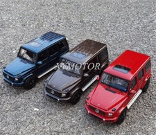 Minichamps 1:18 Benz AMG G-CLASS G500 W463 2020 Diecast Model Car Blue/Red/Brown