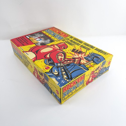 Rock 'Em Sock 'Em Robots Gioco per Bambini, Robot da Combattimento con Rocker Rosso e Bullone Blu - Foto 3 di 6