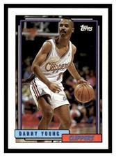 1992 Topps  #53 Danny Young - Los Angeles Clippers