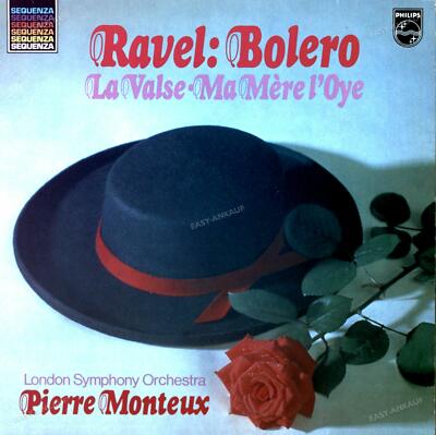 Ravel   Pierre Monteux - Bolero · La Valse · Ma Mère L Oye LP 1979 .