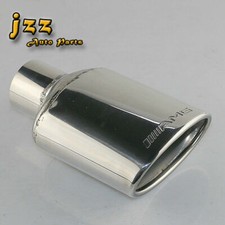 1pc 2.3 Inlet Jzz  Car Single Exhaust Oval Tip For Inlet 2.3in
