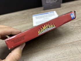 Rampart Jaleco Nintendo Entertainment System NES Game Complete